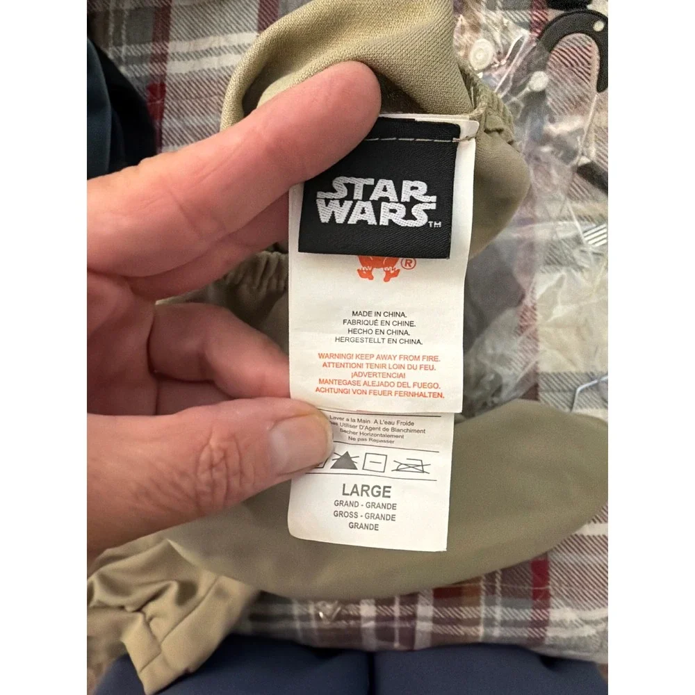 Star Wars Rey Skywalker Costume Kids Large with Rubies Jedi Cape Robe Cosplay